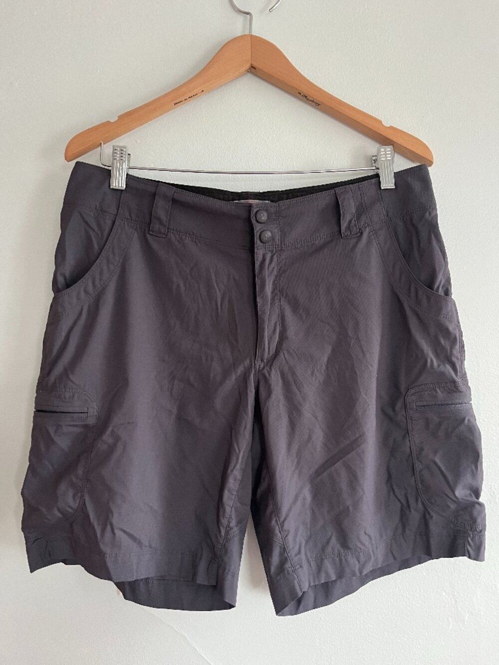LL Bean Womens' Hiking Shorts Size 10 Grey